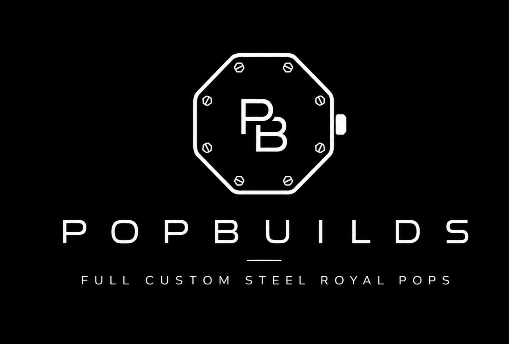 POPBUILDS — Full Custom Steel Royal Pops